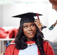 Students celebrating Graduation 2024