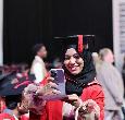 Students celebrating Graduation 2024
