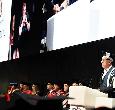 Students celebrating Graduation