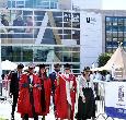 Students celebrating Graduation