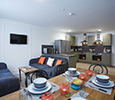 Studentcom living room and kitchen