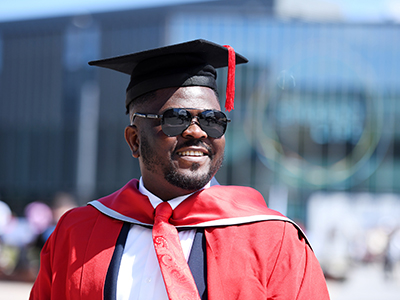 Teesside University graduate Francis set to embark on digital media journey. Link to Teesside University graduate Francis set to embark on digital media journey.