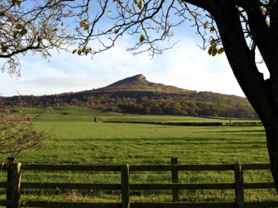 Roseberry Topping. Link to Roseberry Topping.