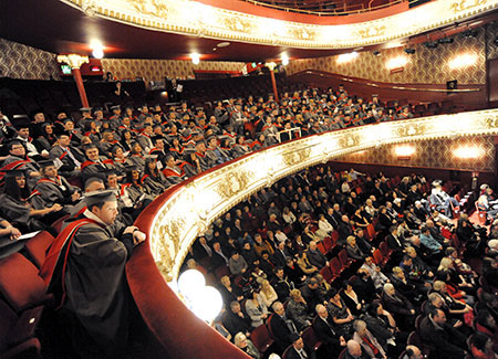 Graduation event at the Hippodrome in Darlington
