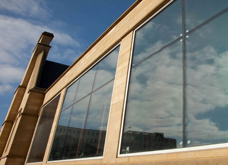Exterior view of Platform Arts building in Middlesbrough