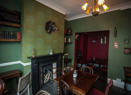 Interior of a micropub in Middlesbrough