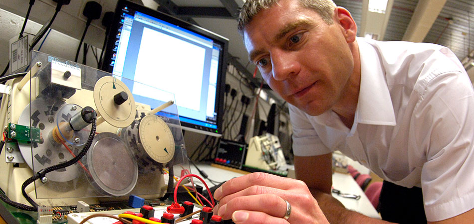 Dr Michael short, reader in Control and Instrumentation in the School of Science, Engineering & Design.