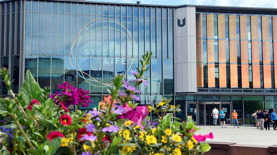 The Student Life buidling on campus