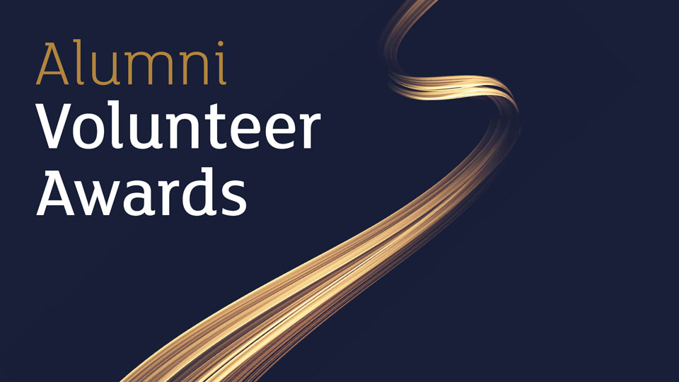 Teesside University alumni voolunteer Awards logo