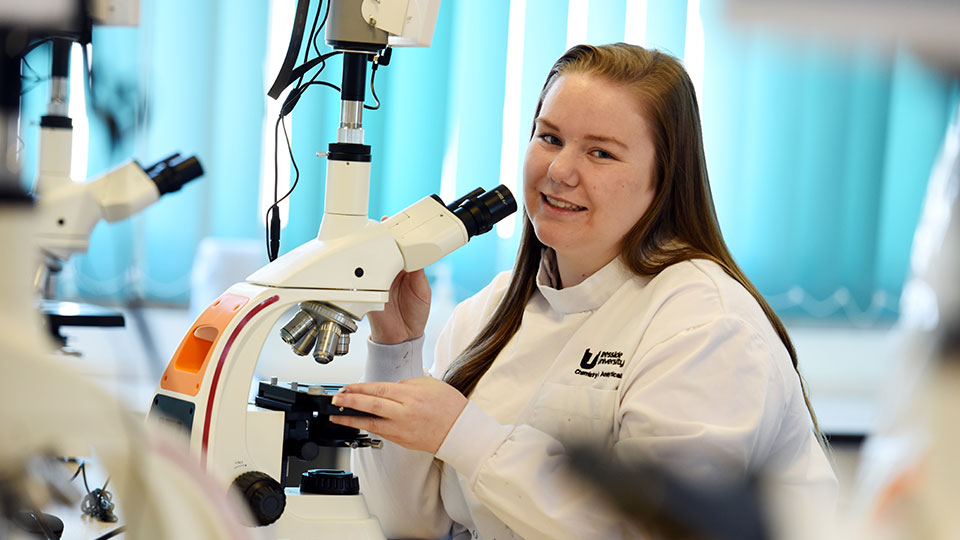 Health & Life Sciences alumni student at Teesside University